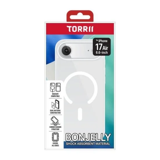 Torrii Bonjelly (Magsafe Compatible) For Iphone 17 Air (6.6&rdquo;) &ndash; Clear
